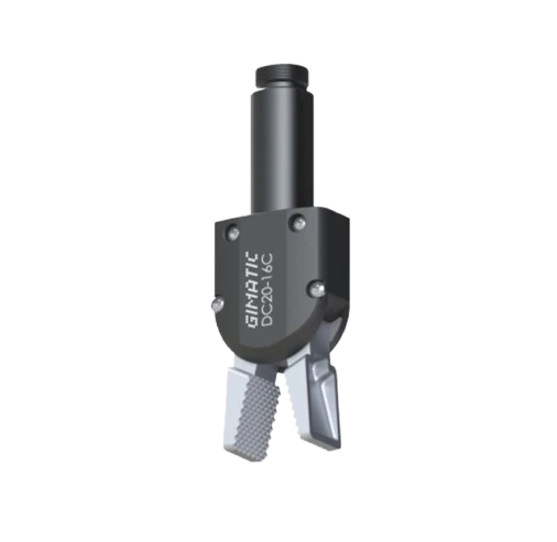 Kẹp gắp cuống phun khí nén dạng góc 2 chấu tự cân tâm (series DC) - DC