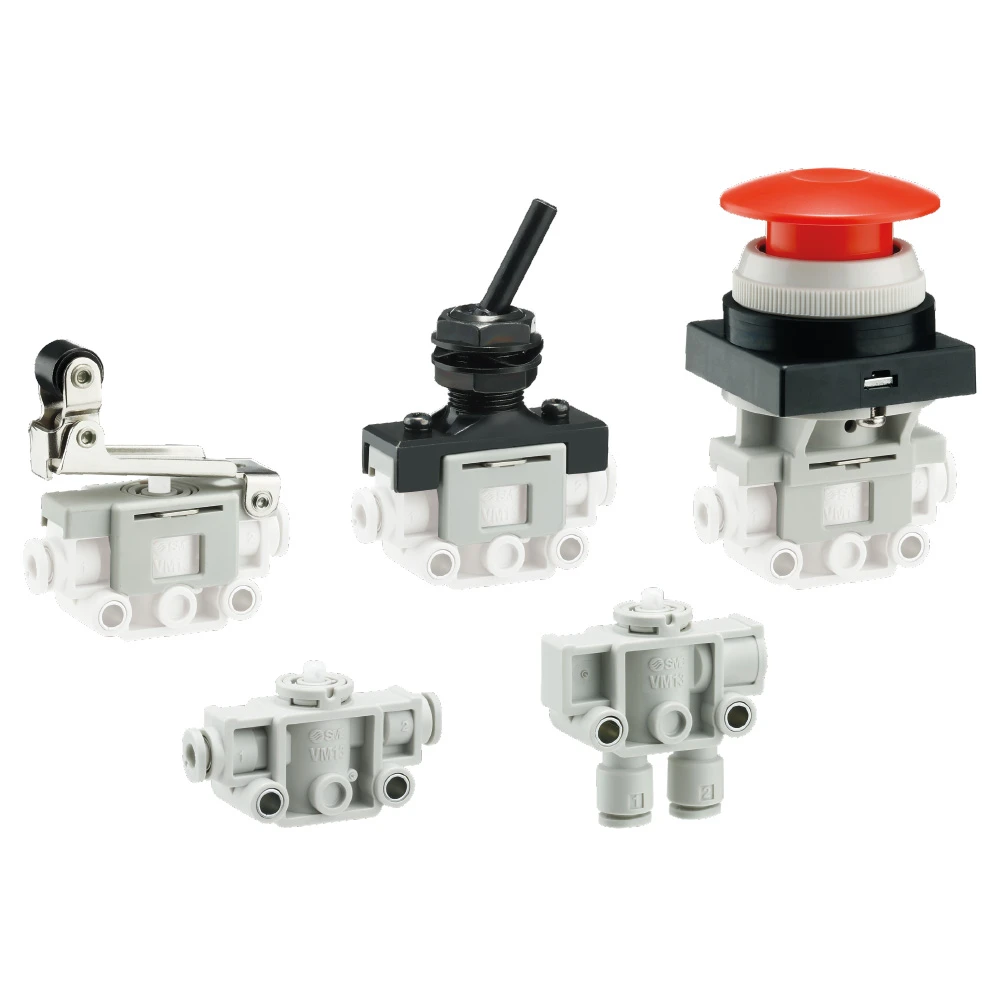 Van cơ khí 2 cổng và 3 cổng tích hợp đầu nối một chạm - VM100F