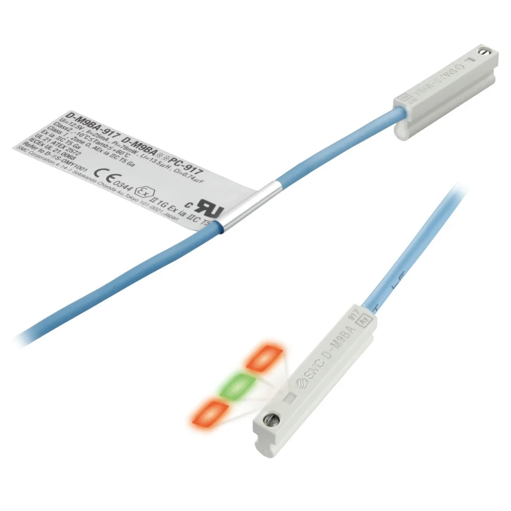Công tắc từ không tiếp điểm chống cháy nổ an toàn nội tại D-M9BA□-917/-924/-925