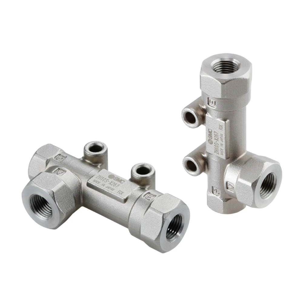 Ejector chân không toàn bộ bằng thép không gỉ ZH□□-X267