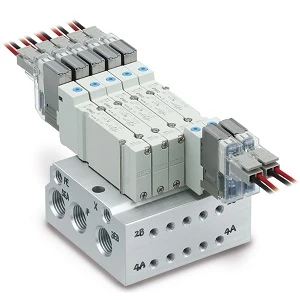 Manifold van điện từ 5 cổng nhỏ gọn JJ5SY3-40-02B-01