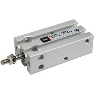 Xi lanh khí nén compact, tác động kép, một cần piston CU6-10D - CU Series