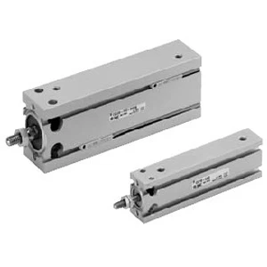 Xi lanh khí nén compact, hành trình dài, tác động kép, một cần piston CDU6-40D - CU Series