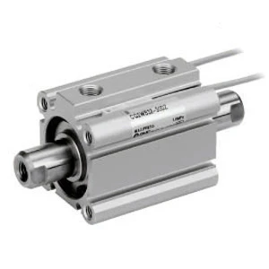 Xi lanh khí nén compact dạng mỏng, tiêu chuẩn, tác động kép, hai cần piston CDQ2WA12-5DZ - CQ2W Z Series