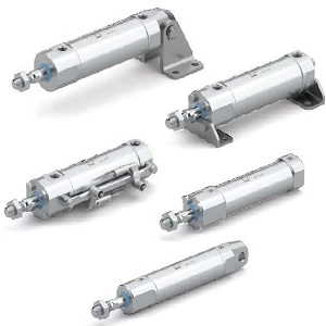 Xi lanh khí nén bằng thép không gỉ, đệm khí không cần điều chỉnh HF2A-CG5BC20SV-1 - HF2A-CG5 Series