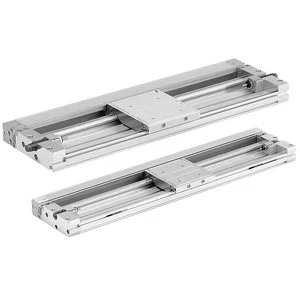 Xi lanh không cần kiểu liên kết cơ khí, dẫn hướng con lăn cam MY2C16G-50 - MY2C Series