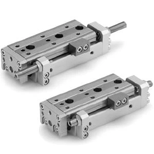 Bàn trượt khí nén, loại đảo chiều MXQR6-10 - MXQR Series
